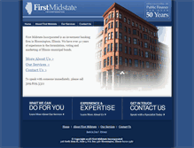 Tablet Screenshot of firstmidstate.com